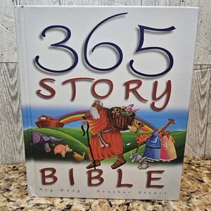 365 Story Bible by Meg Wang Illustrated Short Story 382 Pages Color Hardcover